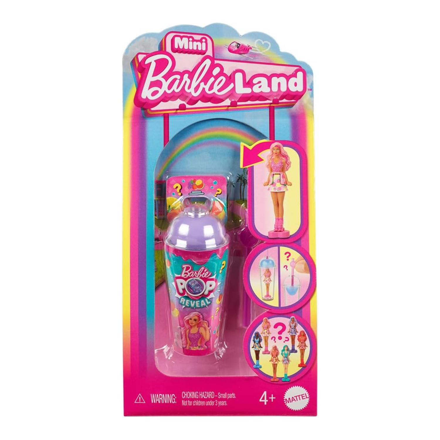 Barbie Mini Barbieland Pop Reveal Surprise Doll Figure Collectible Toy Ages 3+