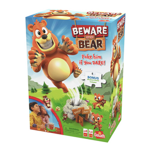 Beware Of The Bear Board Game 2-4 Players Play Gift