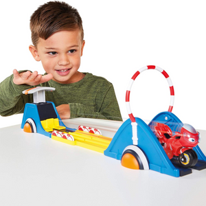Ricky Zoom Speed and Stunt Bike Playset New Toy Race Track