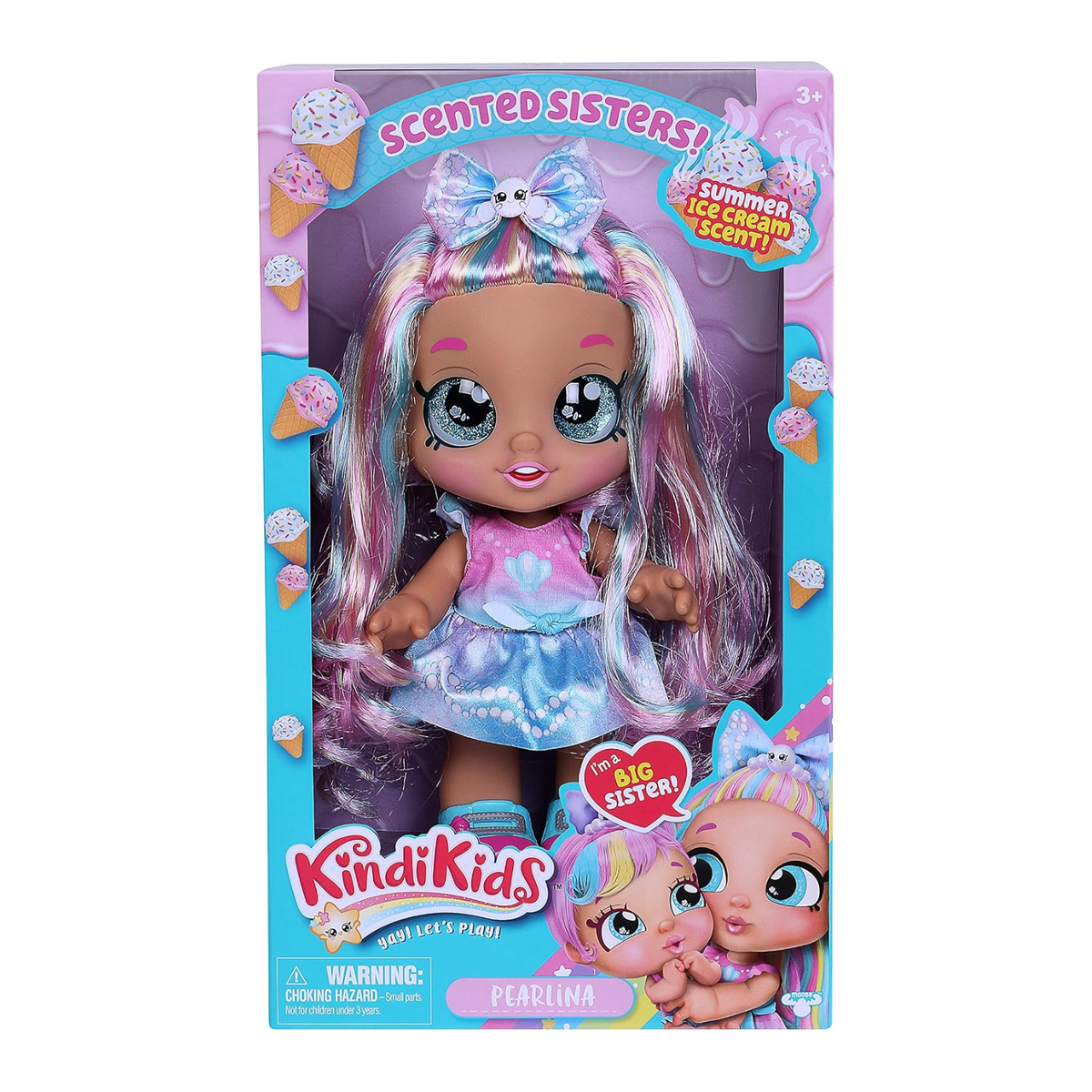Kindi Kids Scented Big Sister Pearlina Preschool Doll New toy