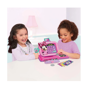 Just Play Disney Junior Minnie Mouse Bowtique Cash Register with Realistic Sound