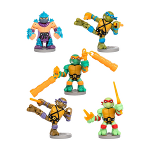Akedo Teenage Mutant Ninja Turtles Battle Pack Mini Battling Warriors New Toy