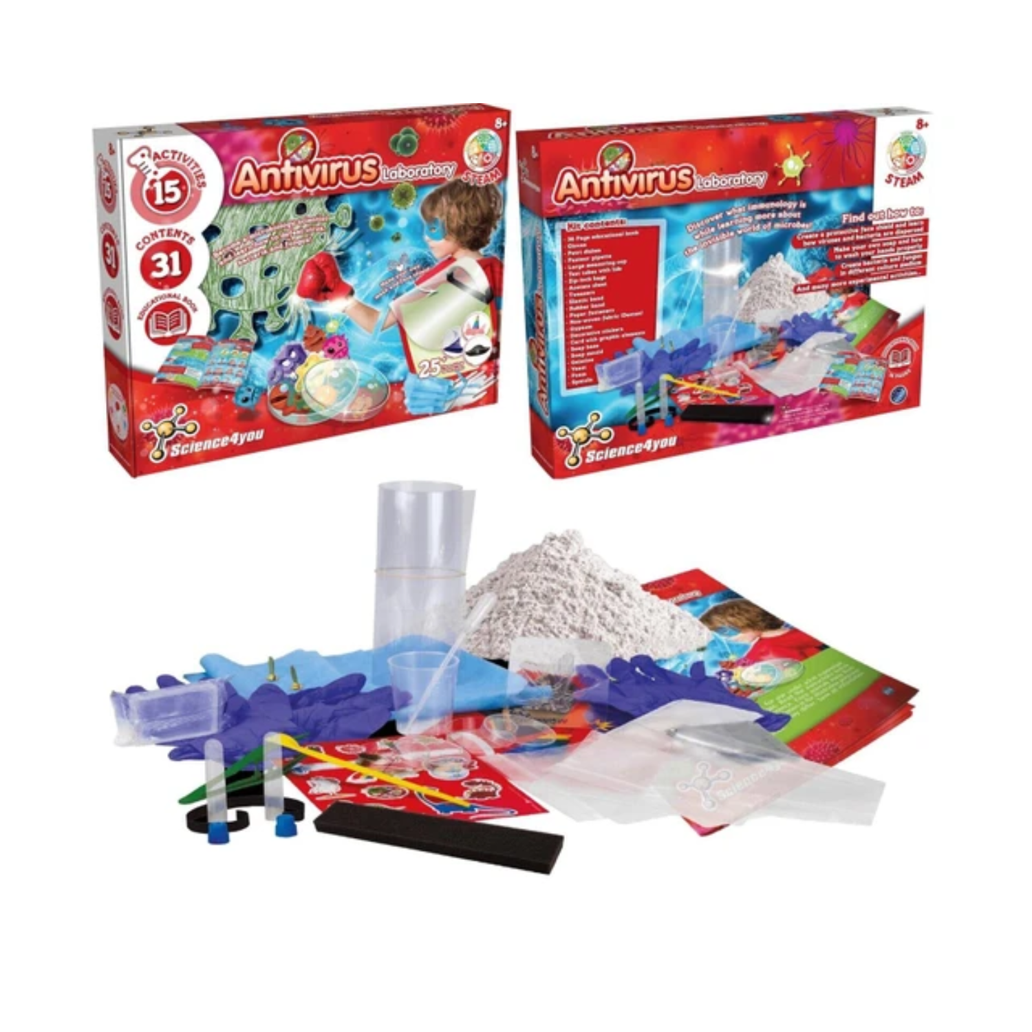 Science4you Antivirus Laboratory Science Activity School Project Experiment