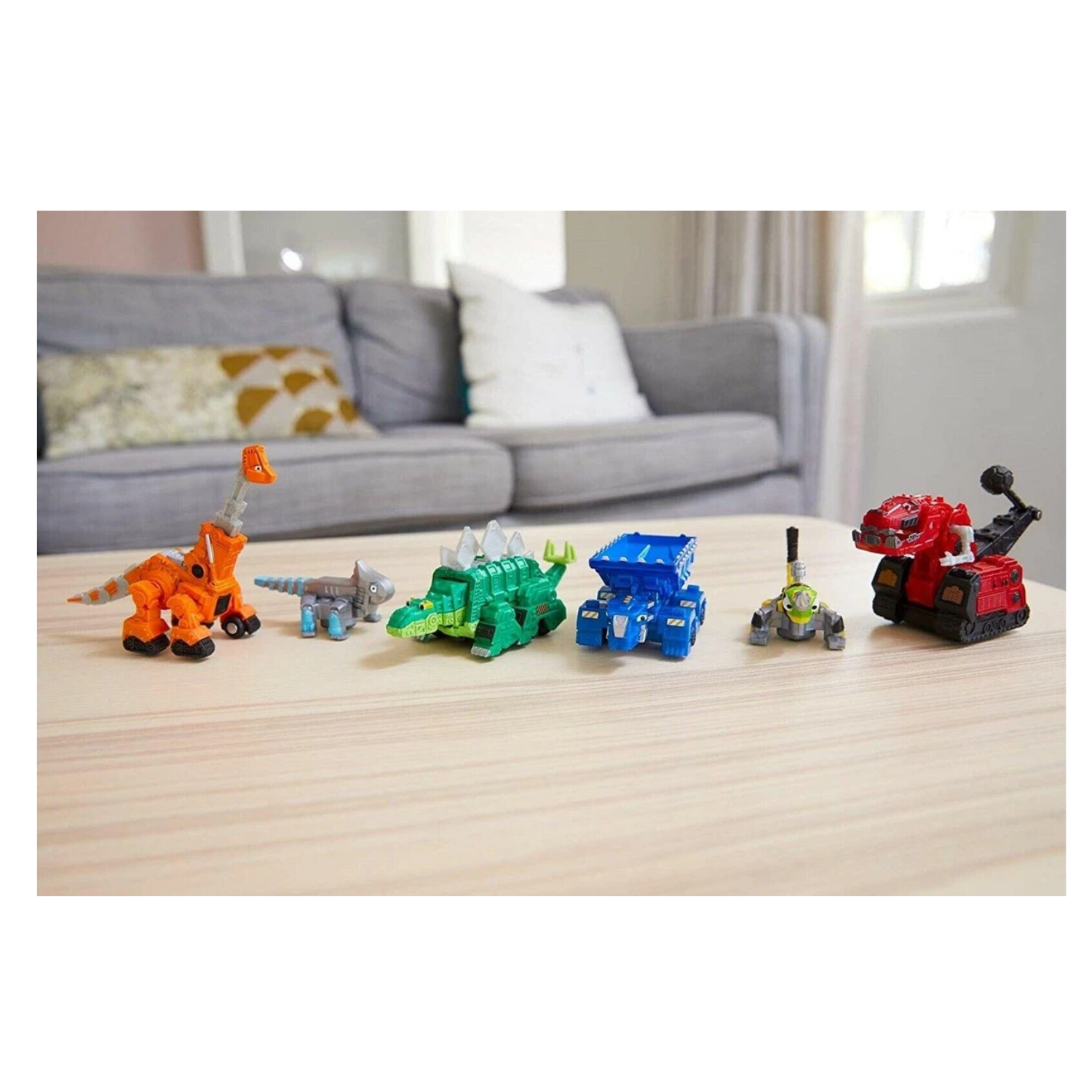 Dinotrux Bundle Diecast 6 Cars Vehicles