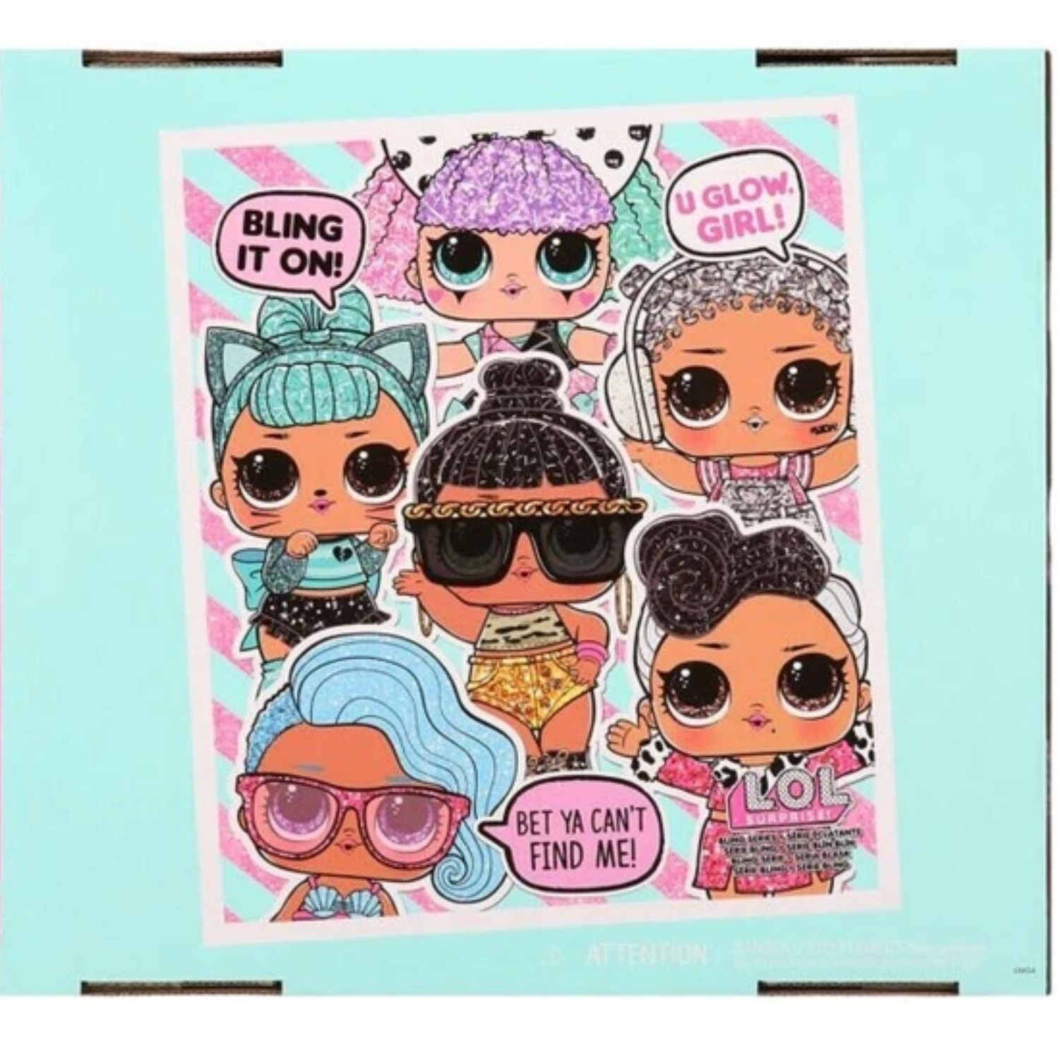 LOL Surprise Bling Series Doll Playset 6 Pieces L.O.L Ages 4+ Toy Surprise Gift