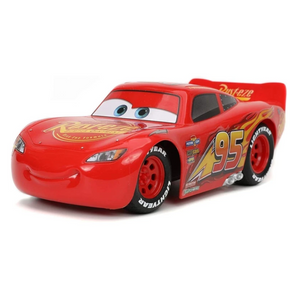 Jada Pixar Cars 1:24 Lightning McQueen RC Remote Control Car Race Play Gift