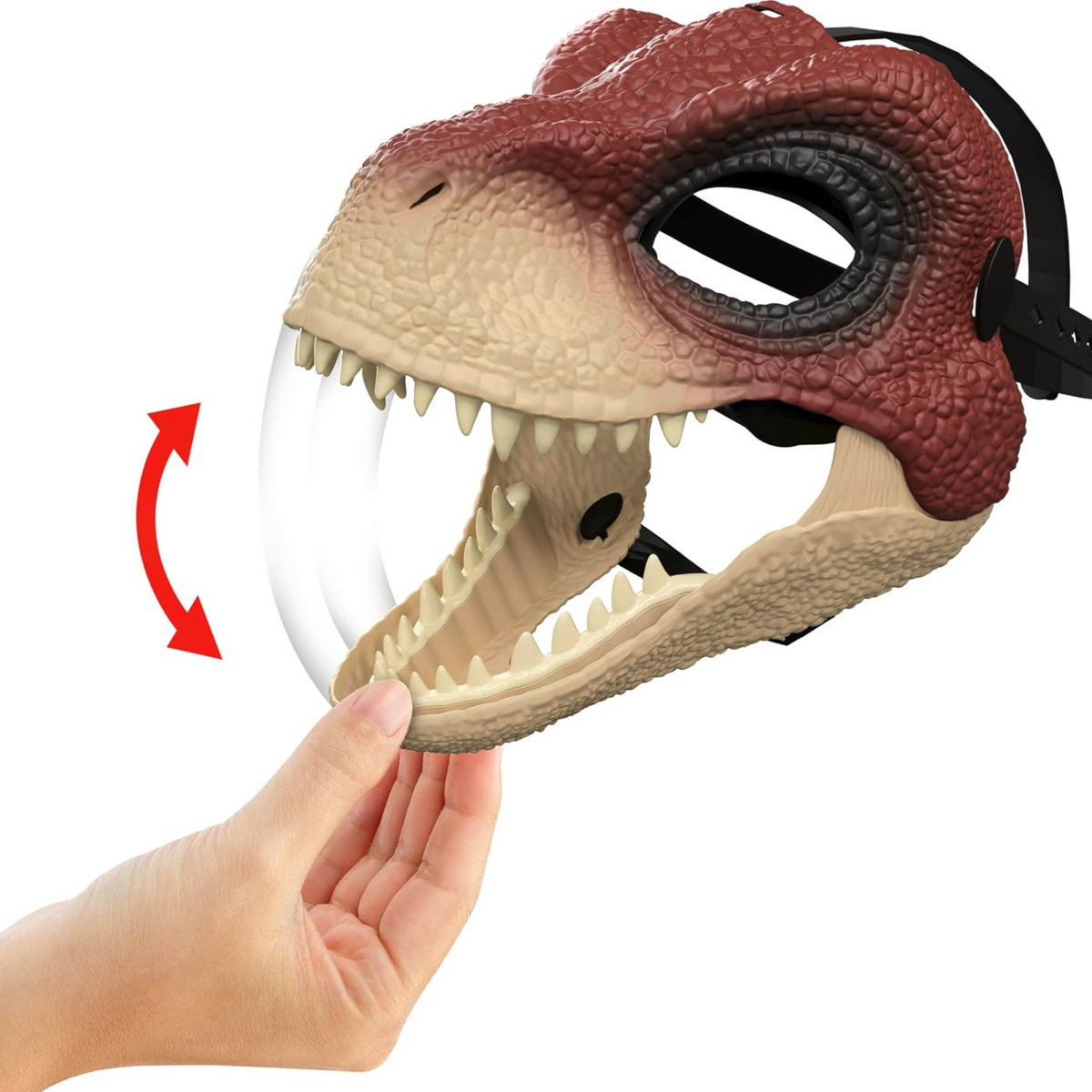 Jurassic World Rebirth Raptor Dinosaur Mask Head Wear Costume Gear New Toy