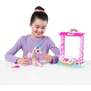 Pets Alive Zuru My Magical Unicorn and Stable Battery Powered Interactive Roboti