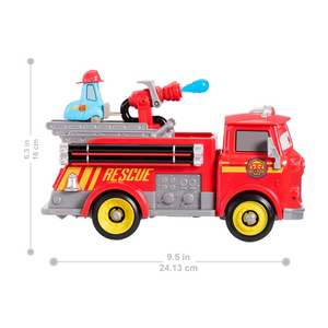 Pixar Cars Firetruck Red & Guido Playset with Flame Targets Water Projectiles 3+