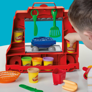 Play-Doh Burger Truck Playset Ages 3+ New Toy Grill French Fry