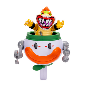 Super Mario Galaxy Movie Bowser Jr. With Clown Car New Toy
