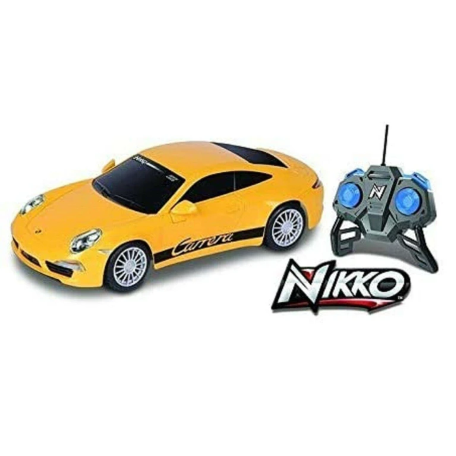 Nikko Sports Porsche Carrera 911 Remote Control Car 1:20 Scale Radio Control