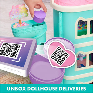 Gabby's Dollhouse Purrfect Dollhouse with 15 Pieces Including Toy Figures