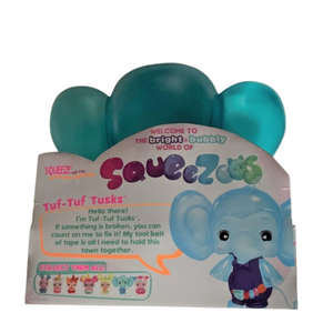 Large Squishy Elephant & Motorized Bubble Bus Toy Set – Ages 3+ Sensory Play Gif
