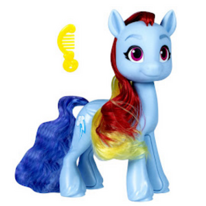 My Little Pony Mega Movie Friends Rainbow Dash New Toy with Comb