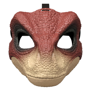 Jurassic World Rebirth Raptor Dinosaur Mask Head Wear Costume Gear New Toy
