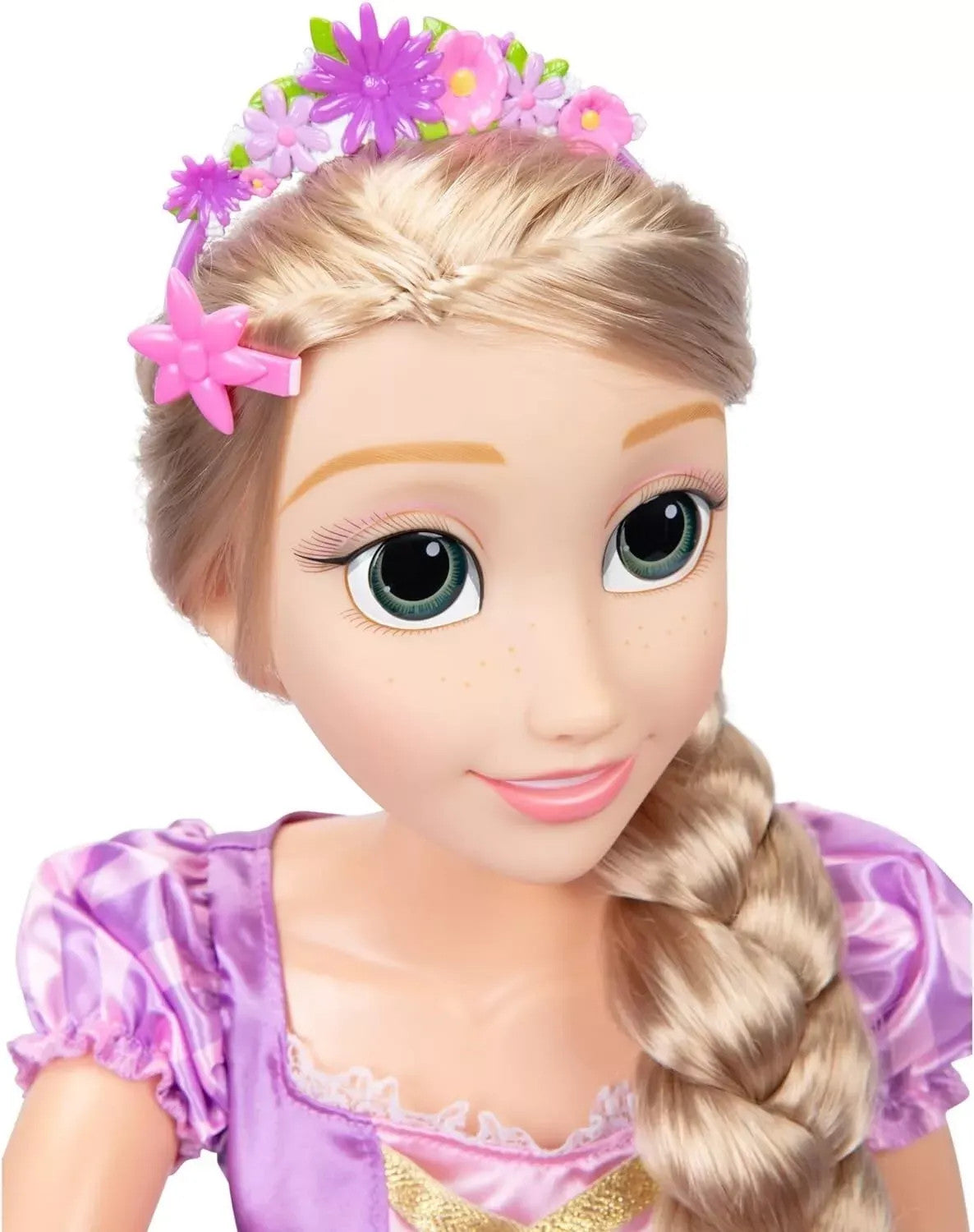 Disney Princess Rapunzel Doll Playdate 32 Inch Tall Poseable Brush Comb Hair