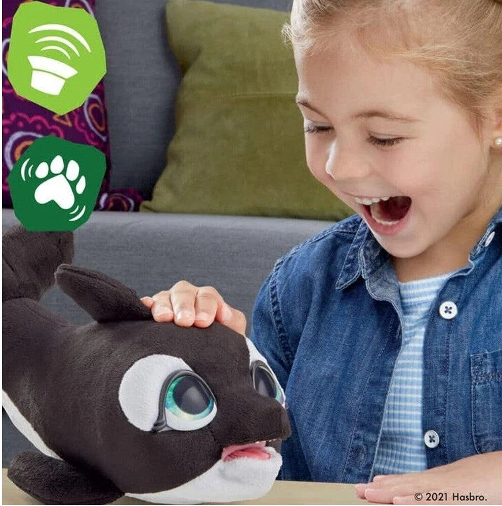 FurReal Koi Kisser Whale Interactive Electronic Pet Plush Ages 4+ New Toy Fish