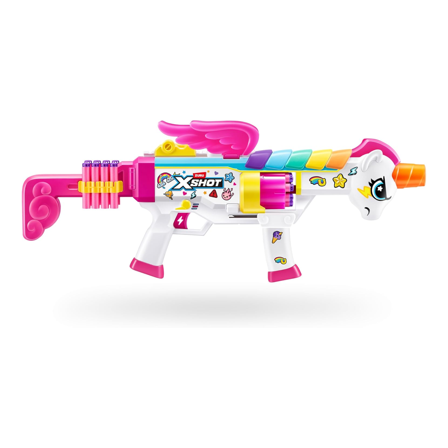 XShot Blastercorn Rizz Master Dart Blaster 24 Darts Rapid Fire Battle Play Fun