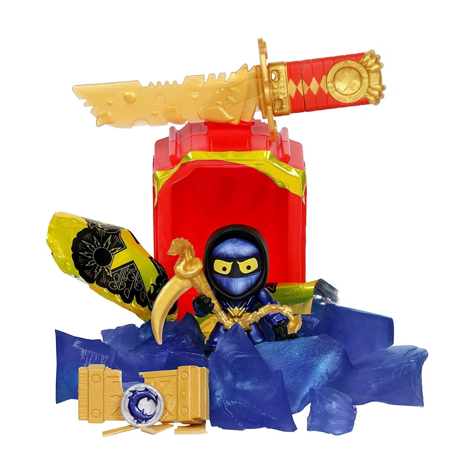 Treasure X Robots Gold Mini Robot Mystery Pack – Rust Reveal Toy Figure Ages 5+