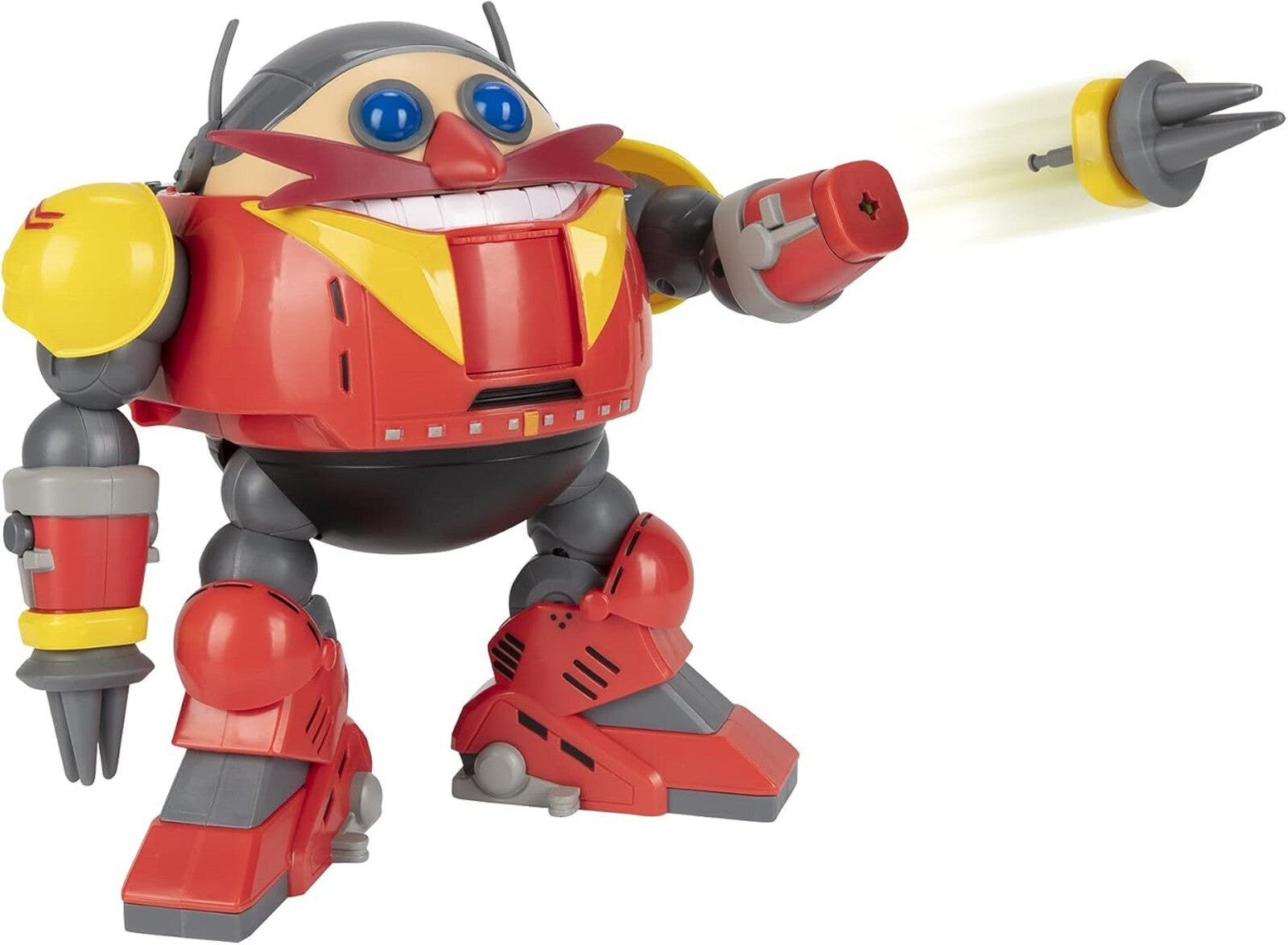 Jakks Pacific Sonic The Hedgehog Giant Eggman Robot Battle Set Ages 7+ New Toy