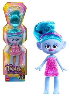 Trolls 3 Band Together Trendsettin Doll Queen Poppy Assorted Play Trend Setting