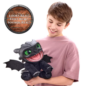 DreamWorks How To Train Your Dragon RealFX Toothless Interactive Animatronic 5+