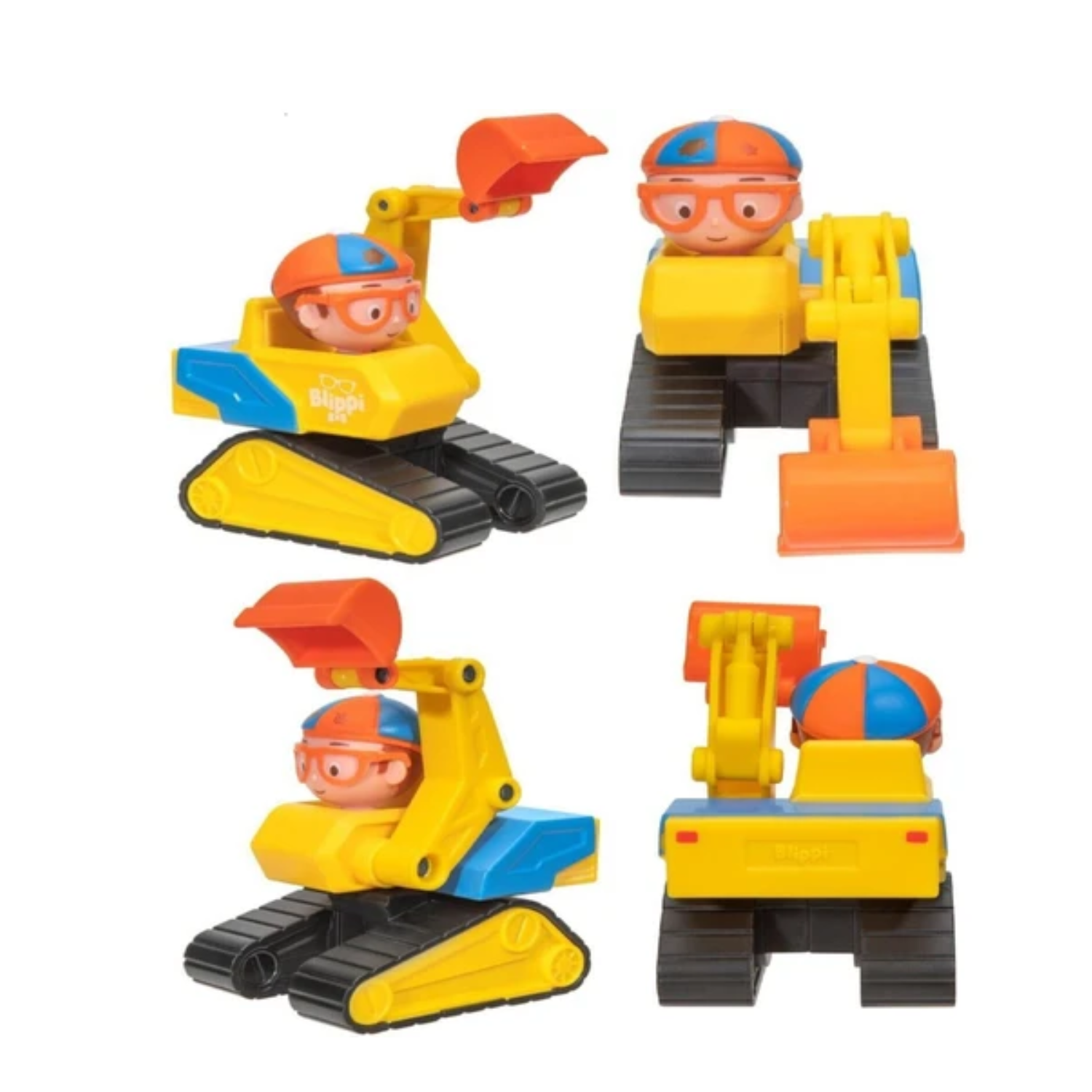 Blippi Mini Vehicle Garbage Truck Rocket Excavator Fun