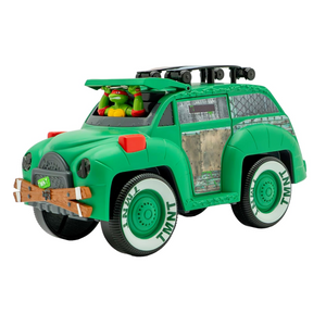 Teenage Mutant Ninja Turtles Party Cruiser Lights Sounds Vehicle 3+ Toy Play