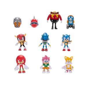 Sonic Hedgehog Friends and Foes 2.5-inch Figures 10-Pack Rhinobot New Toy