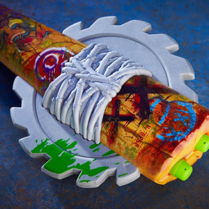 Nerf Zombie Strikeout Dart Blaster 8 Nerf Elite Darts Foam Blade Pull Back Prim