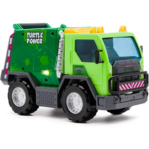 TMNT Thrash N Battle Garbage Truck Transforming Vehicle Lights Sounds Toy Age 3+