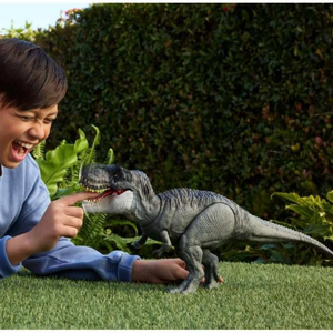 Jurassic World Rebirth Power Devour Tyrannosaurus Rex Dinosaur Tongue Activated