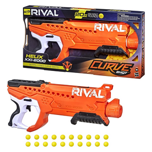 Nerf Rival Curve Shot Helix XXI-2000 Blaster New Toy With 12 Rounds