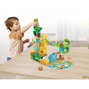 VTech Marble Rush Junior Animal Safari Slide Ages 3+ New Toy Elephant Giraffe