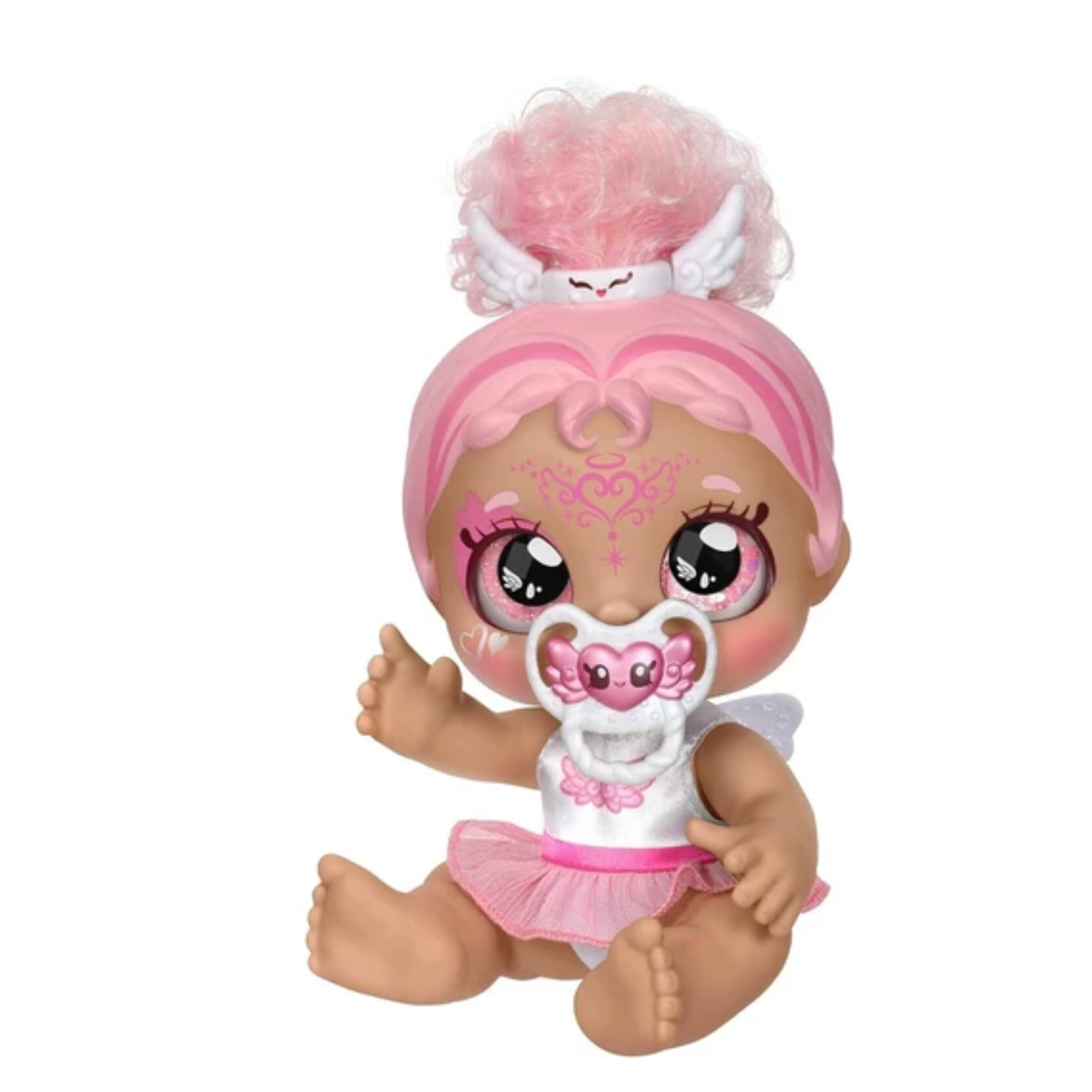 Kindi Kids - Baby Winnie Wings - Dress Toddler face Paint Reveal Doll Unicorn