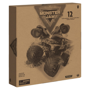 Monster Jam 12-Pack of 1:64 Scale Die-Cast Monster Trucks New Toy Grave Digger