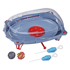 Beyblade Burst Speedstorm Motor Strike Stadium Set with 2 Tops and Launchers