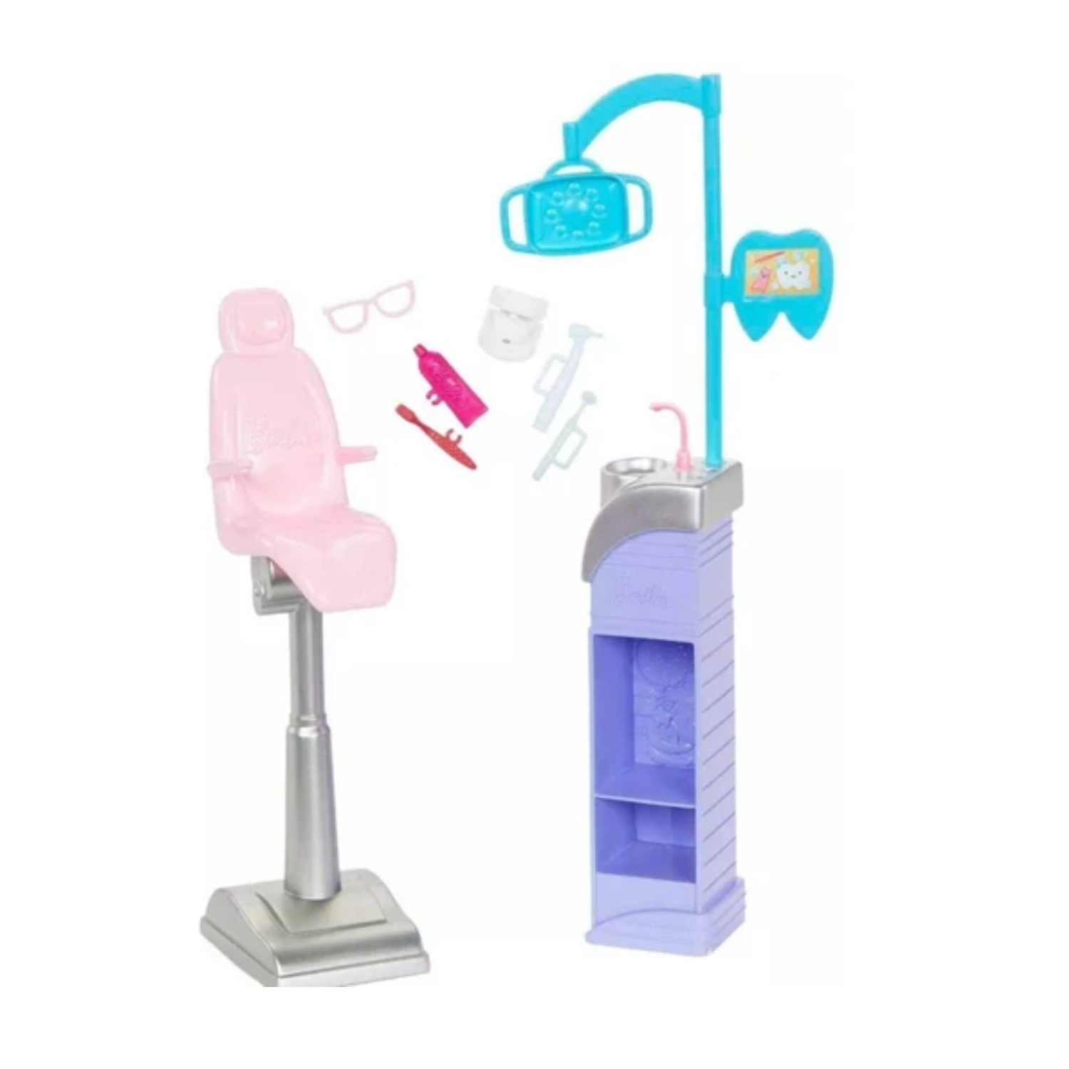 ​Barbie Careers Baby Doctor Dentist 2 Teacher Chicken Skating Ice Ages 3+ Toy