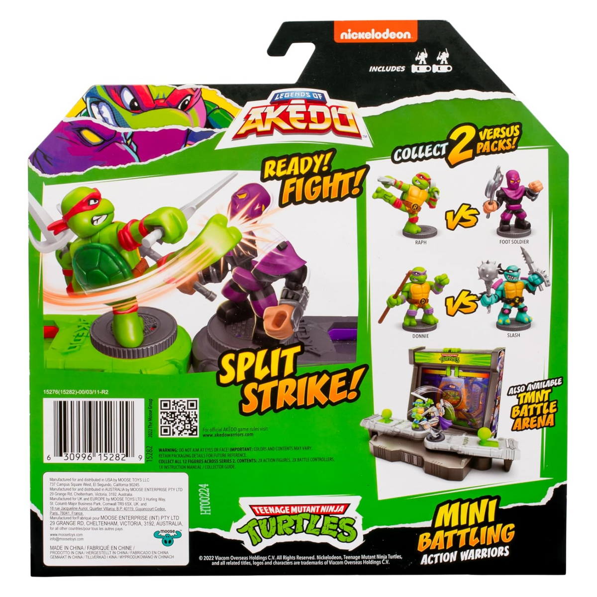Legends of Akedo Teenage Mutant Ninja Turtles Versus Pack Raphael Foot Soldier