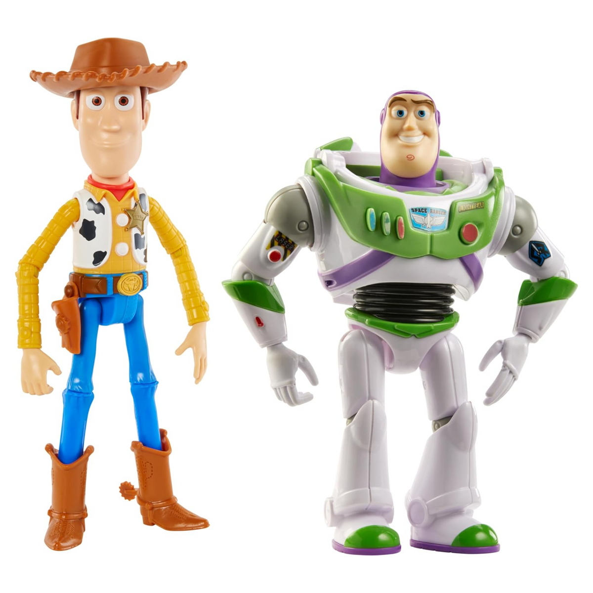 Disney Pixar Toy Story Action Figures 7-inch Woody and Buzz 2-Pack New Toy
