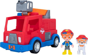 Blippi Fire Truck Feature Vehicle and Fire Dog Extend Ladder Ages 3+New Toy