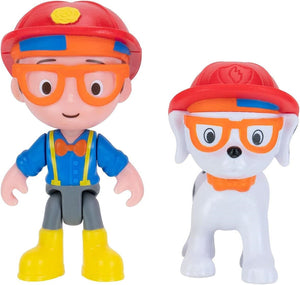 Blippi Fire Truck Feature Vehicle and Fire Dog Extend Ladder Ages 3+New Toy