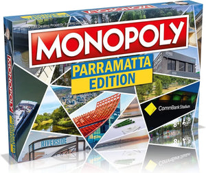 Monopoly Parramatta Edition Board Game 2-4 Players Australia River Park House