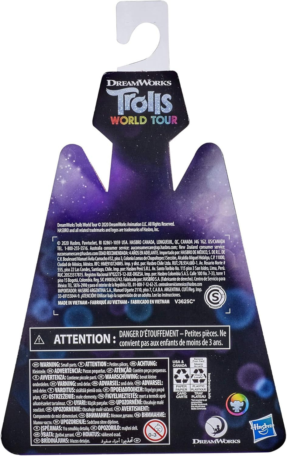 Trolls DreamWorks World Tour Collectible Small Poopy With Accessory
