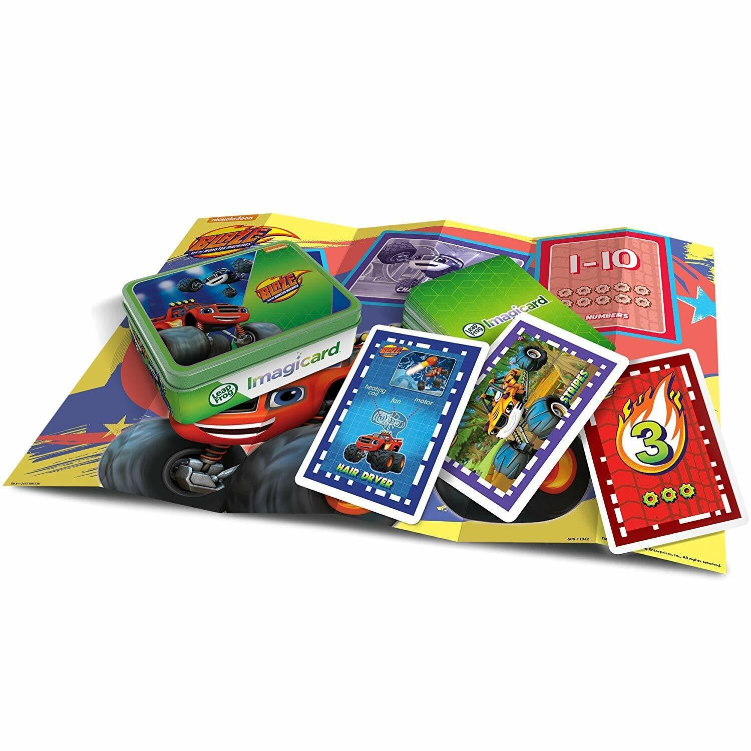 LeapFrog Blaze Monster Machines Imagicard Learning Game Ages 3+ Toy