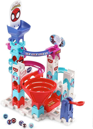 VTech Spidey and His Amazing Friends Marble Rush Go-Spidey-Go Set Spiderman Play