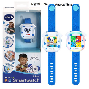 VTech My First KidiSmartwatch Kids Smart Watch Blue Learn Time Digital Game