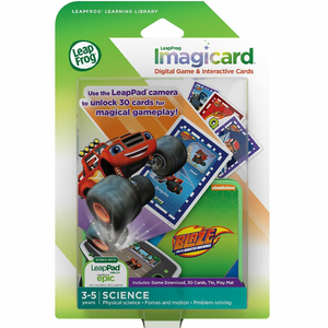 LeapFrog Blaze Monster Machines Imagicard Learning Game Ages 3+ Toy