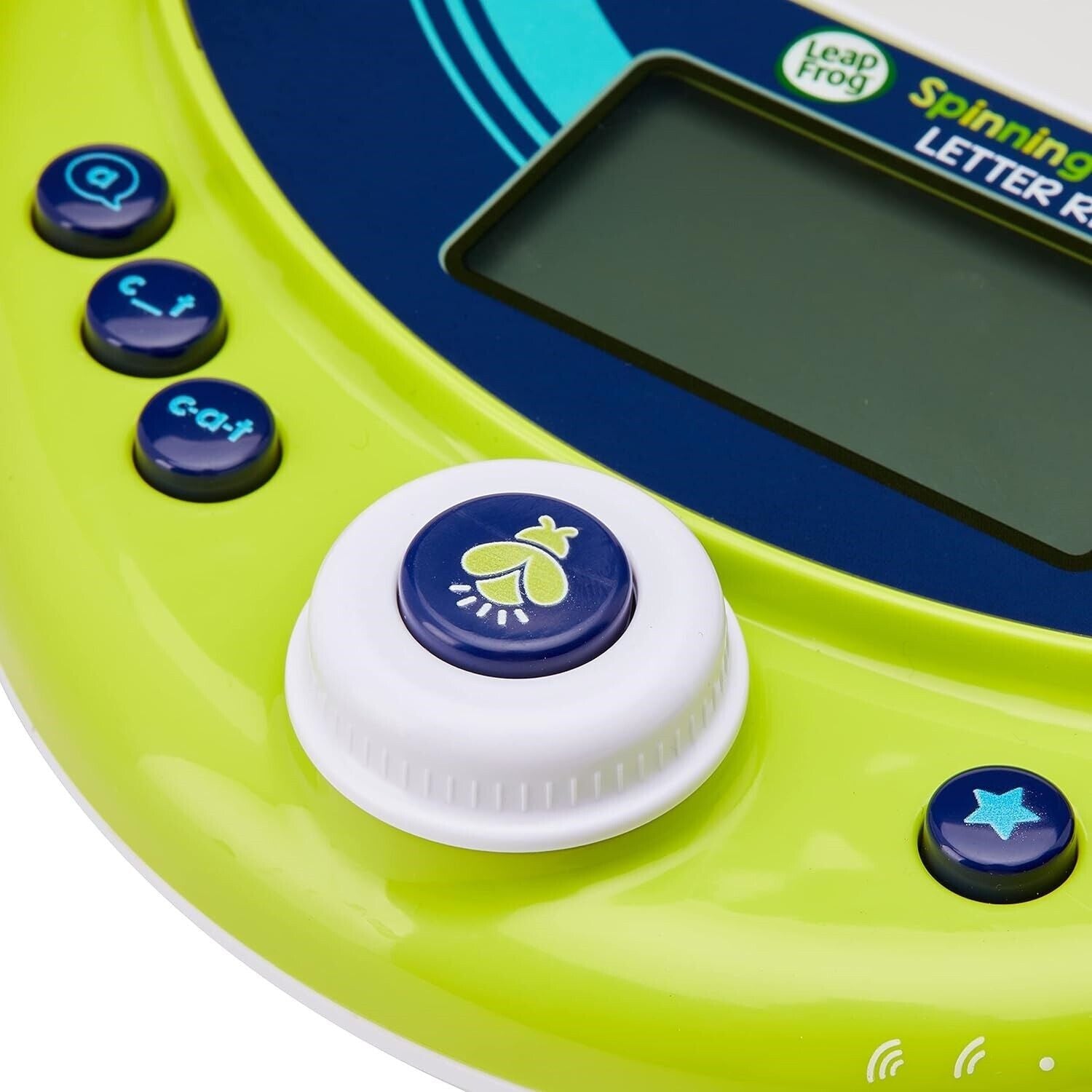 Leapfrog Spinning Lights Letter Ring Preschool School Learning Animals Spelling